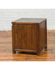 Vintage Chinese Side Chest with Three-Drawers and Traditional Hardware-13. Asian & Chinese Furniture, Art, Antiques, Vintage Home Décor for sale at FEA Home
