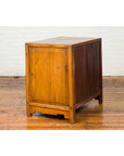 Antique Chinese Side Chest with Carved Motifs, Two Drawers and Double Doors-12. Asian & Chinese Furniture, Art, Antiques, Vintage Home Décor for sale at FEA Home