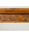 Chinese Ming Style Altar Table with Foliage Carved Frieze and Open Fretwork-7. Asian & Chinese Furniture, Art, Antiques, Vintage Home Décor for sale at FEA Home