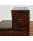 19th Century Japanese Staircase Tansu Cabinet with Two Drawers and Single Door-8. Asian & Chinese Furniture, Art, Antiques, Vintage Home Décor for sale at FEA Home