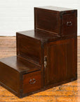 19th Century Japanese Staircase Tansu Cabinet with Two Drawers and Single Door-2. Asian & Chinese Furniture, Art, Antiques, Vintage Home Décor for sale at FEA Home