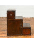 19th Century Japanese Staircase Tansu Cabinet with Two Drawers and Single Door-6. Asian & Chinese Furniture, Art, Antiques, Vintage Home Décor for sale at FEA Home