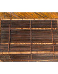 Vintage Banana Leaf Covered and Bamboo Farmer's Basket from the Philippines-10. Asian & Chinese Furniture, Art, Antiques, Vintage Home Décor for sale at FEA Home