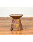 Contemporary Chinese Artisan Glazed and Hand Painted Garden Seat-6. Asian & Chinese Furniture, Art, Antiques, Vintage Home Décor for sale at FEA Home