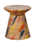 Chinese Contemporary Artisan Glazed and Hand Painted Garden Seat-1. Asian & Chinese Furniture, Art, Antiques, Vintage Home Décor for sale at FEA Home