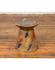 Chinese Contemporary Artisan Glazed and Hand Painted Garden Seat-5. Asian & Chinese Furniture, Art, Antiques, Vintage Home Décor for sale at FEA Home