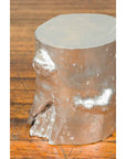 Contemporary Indonesian Silver-Colored Tree Stump Pedestal-5. Asian & Chinese Furniture, Art, Antiques, Vintage Home Décor for sale at FEA Home