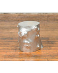 Contemporary Indonesian Silver-Colored Tree Stump Pedestal-8. Asian & Chinese Furniture, Art, Antiques, Vintage Home Décor for sale at FEA Home