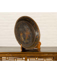 Antique Indian Market Tray with Mughal Inspired Hand Painted Décor-3. Asian & Chinese Furniture, Art, Antiques, Vintage Home Décor for sale at FEA Home