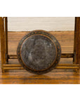 Antique Indian Market Tray with Mughal Inspired Hand Painted Décor-10. Asian & Chinese Furniture, Art, Antiques, Vintage Home Décor for sale at FEA Home