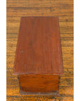 Indonesian Vintage Wooden Blanket Chest with Carved Foliage and Floral Motifs-13. Asian & Chinese Furniture, Art, Antiques, Vintage Home Décor for sale at FEA Home