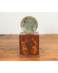 Thai Hand-Thrown Ceramic Charger from Chiang Mai with Hand Painted Decor-3. Asian & Chinese Furniture, Art, Antiques, Vintage Home Décor for sale at FEA Home