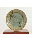 Thai Hand-Thrown Ceramic Charger from Chiang Mai with Hand Painted Decor-5. Asian & Chinese Furniture, Art, Antiques, Vintage Home Décor for sale at FEA Home