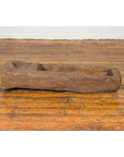 Chinese Antique 19th Century or Older Rustic Mortar with Weathered Patina-6. Asian & Chinese Furniture, Art, Antiques, Vintage Home Décor for sale at FEA Home