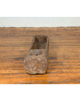 Chinese Antique 19th Century or Older Rustic Mortar with Weathered Patina-8. Asian & Chinese Furniture, Art, Antiques, Vintage Home Décor for sale at FEA Home