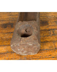 Chinese Antique 19th Century or Older Rustic Mortar with Weathered Patina-9. Asian & Chinese Furniture, Art, Antiques, Vintage Home Décor for sale at FEA Home