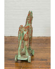 Handmade Vintage Indian Temple Horse Toy on Wheels from Madras with Spheres-12. Asian & Chinese Furniture, Art, Antiques, Vintage Home Décor for sale at FEA Home
