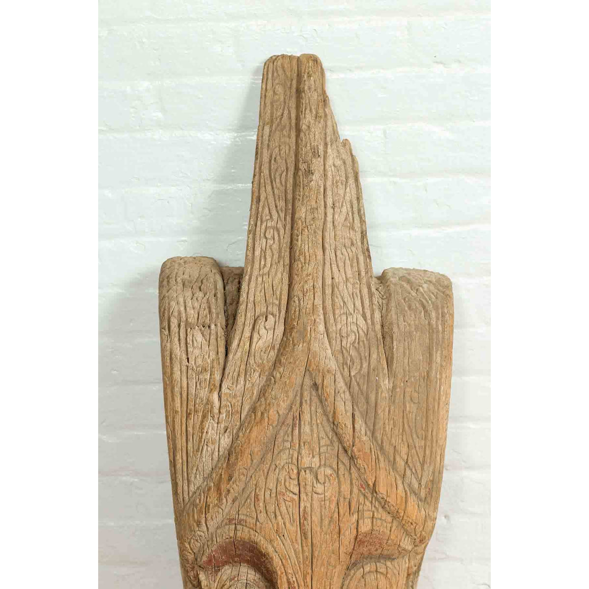 Large Hand Carved Singa Singa Tribal Carving from the Batak People, Sumatra-6. Asian & Chinese Furniture, Art, Antiques, Vintage Home Décor for sale at FEA Home