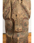 Hand Carved Painted Singa Singa Tribal Carving from the Batak People, Sumatra-7. Asian & Chinese Furniture, Art, Antiques, Vintage Home Décor for sale at FEA Home