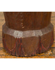 Antique Japanese Wooden Planter with Rustic Appearance and Red Patina-7. Asian & Chinese Furniture, Art, Antiques, Vintage Home Décor for sale at FEA Home