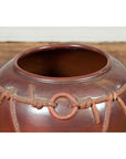 Large Contemporary Thai Monochrome Planter with Rope Accents-6. Asian & Chinese Furniture, Art, Antiques, Vintage Home Décor for sale at FEA Home