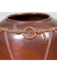 Large Contemporary Thai Monochrome Planter with Rope Accents-7. Asian & Chinese Furniture, Art, Antiques, Vintage Home Décor for sale at FEA Home