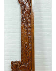 Antique Carved Large Wooden Frame with Birds and Foliage-8. Asian & Chinese Furniture, Art, Antiques, Vintage Home Décor for sale at FEA Home