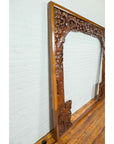 Antique Carved Large Wooden Frame with Birds and Foliage-12. Asian & Chinese Furniture, Art, Antiques, Vintage Home Décor for sale at FEA Home
