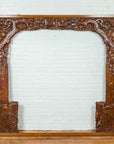 Antique Carved Large Wooden Frame with Birds and Foliage-2. Asian & Chinese Furniture, Art, Antiques, Vintage Home Décor for sale at FEA Home