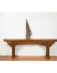 Antique Indonesian Carved Wooden Triangular Fragment Depicting a Falling Figure-9. Asian & Chinese Furniture, Art, Antiques, Vintage Home Décor for sale at FEA Home