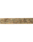 Antique Indonesian Painted and Carved Wood Door Panel with Scrolls and Foliage-1. Asian & Chinese Furniture, Art, Antiques, Vintage Home Décor for sale at FEA Home