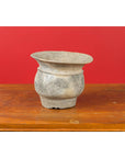 Petite Chinese Han Dynasty Terracotta Vessel with Incised Accents-9. Asian & Chinese Furniture, Art, Antiques, Vintage Home Décor for sale at FEA Home