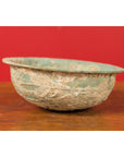 Chinese Han Dynasty Bronze Bowl circa 202 BC-200 AD with Mineral Deposits-6. Asian & Chinese Furniture, Art, Antiques, Vintage Home Décor for sale at FEA Home