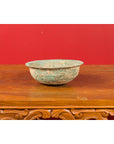 Chinese Han Dynasty Bronze Bowl circa 202 BC-200 AD with Mineral Deposits-9. Asian & Chinese Furniture, Art, Antiques, Vintage Home Décor for sale at FEA Home