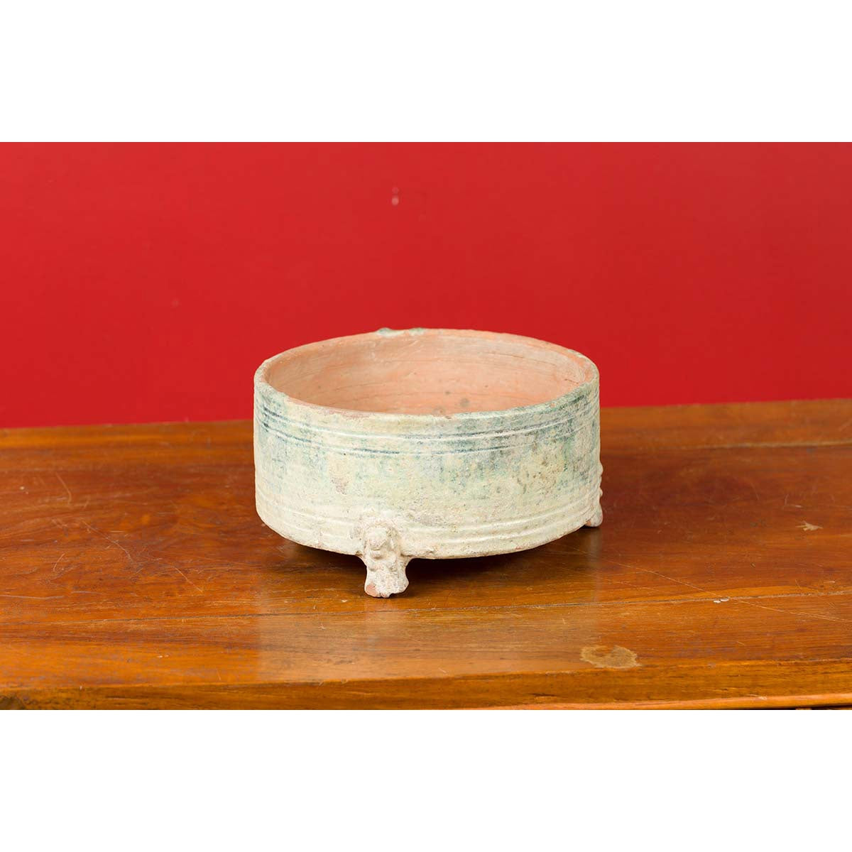 Chinese Han Dynasty Incense Burner circa 202 BC-200 AD, Raised on Petite Feet-9. Asian & Chinese Furniture, Art, Antiques, Vintage Home Décor for sale at FEA Home