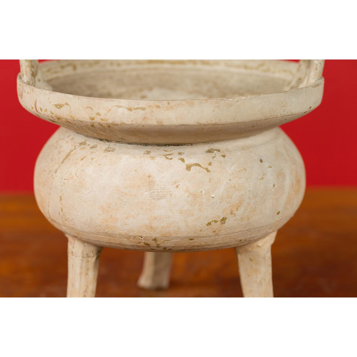 Chinese Han Dynasty Period Incense Burner circa 202 BC-200 AD with Tripod Base-13. Asian & Chinese Furniture, Art, Antiques, Vintage Home Décor for sale at FEA Home