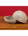 Petite Chinese Han Dynasty Lidded Vessel with Original Paint circa 202 BC-200 AD-11. Asian & Chinese Furniture, Art, Antiques, Vintage Home Décor for sale at FEA Home