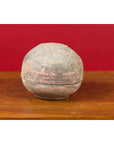 Petite Chinese Han Dynasty Lidded Vessel with Original Paint circa 202 BC-200 AD-4. Asian & Chinese Furniture, Art, Antiques, Vintage Home Décor for sale at FEA Home