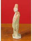 Chinese Ming Dynasty Terracotta Courtsman Statuette with Original Polychromy-4. Asian & Chinese Furniture, Art, Antiques, Vintage Home Décor for sale at FEA Home