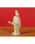 Chinese Ming Dynasty Terracotta Courtsman Statuette with Original Polychromy-5. Asian & Chinese Furniture, Art, Antiques, Vintage Home Décor for sale at FEA Home