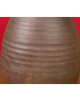 Japanese Meiji Period Early 20th Century Sake Bottle with Brown Patina-8. Asian & Chinese Furniture, Art, Antiques, Vintage Home Décor for sale at FEA Home