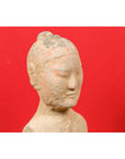 Chinese Western Han Dynasty Polychrome Sculpture with Original Polychromy-7. Asian & Chinese Furniture, Art, Antiques, Vintage Home Décor for sale at FEA Home