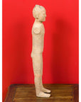 Chinese Western Han Dynasty Polychrome Sculpture with Original Polychromy-4. Asian & Chinese Furniture, Art, Antiques, Vintage Home Décor for sale at FEA Home