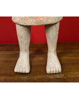 Western Han Dynasty 206 BC-24 AD Chinese Figuring with Original Polychromy-5. Asian & Chinese Furniture, Art, Antiques, Vintage Home Décor for sale at FEA Home