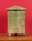 Petit Chinese Ming Dynasty 17th Century Terracotta Granary with Verdigris Patina-2. Asian & Chinese Furniture, Art, Antiques, Vintage Home Décor for sale at FEA Home
