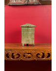 Petit Chinese Ming Dynasty 17th Century Terracotta Granary with Verdigris Patina-3. Asian & Chinese Furniture, Art, Antiques, Vintage Home Décor for sale at FEA Home