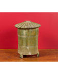 Petit Chinese Ming Dynasty 17th Century Terracotta Granary with Verdigris Patina-10. Asian & Chinese Furniture, Art, Antiques, Vintage Home Décor for sale at FEA Home