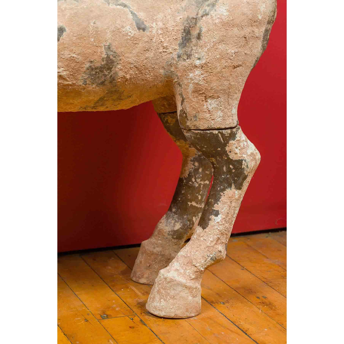 Large Chinese Han Dynasty Period Terracotta Horse, circa 202 BC-200 AD-7. Asian & Chinese Furniture, Art, Antiques, Vintage Home Décor for sale at FEA Home