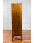 Chinese 19th Century Qing Dynasty Period Elmwood Cabinet with Doors and Drawers-11. Asian & Chinese Furniture, Art, Antiques, Vintage Home Décor for sale at FEA Home
