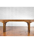 Chinese Shandong Province Early 20th Century Long Elm Altar Console Table-8. Asian & Chinese Furniture, Art, Antiques, Vintage Home Décor for sale at FEA Home